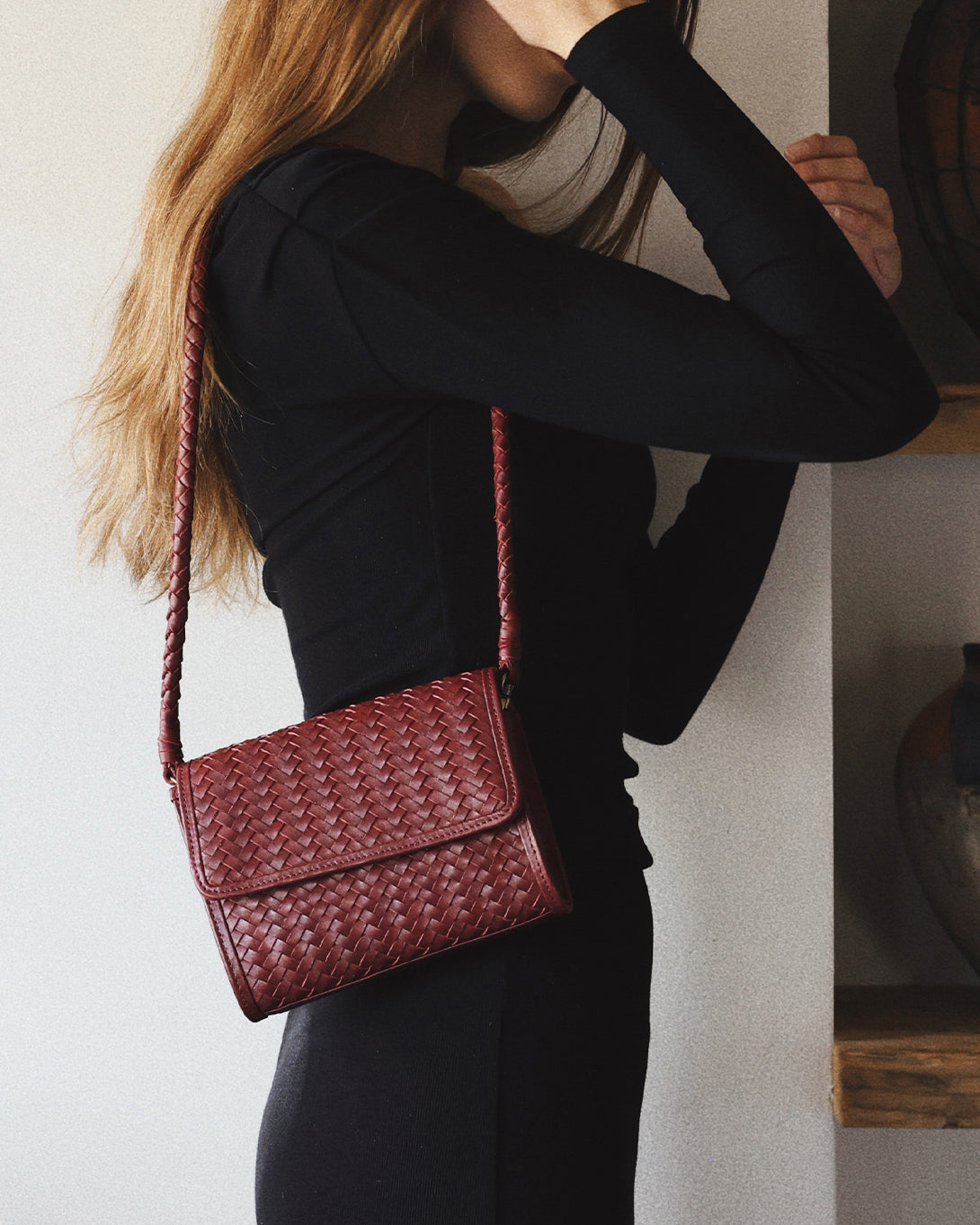 Rouge Arden Clutch Short Bembien Womens Small Shoulder Bag Compact Travel Bag