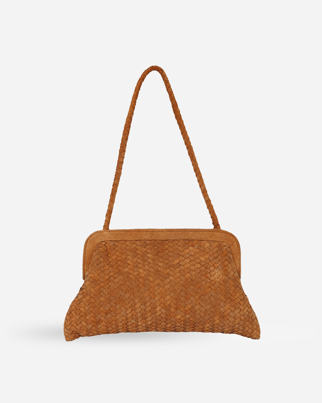 Copper Le Sac Suede Bembien Small Shoulder Bag