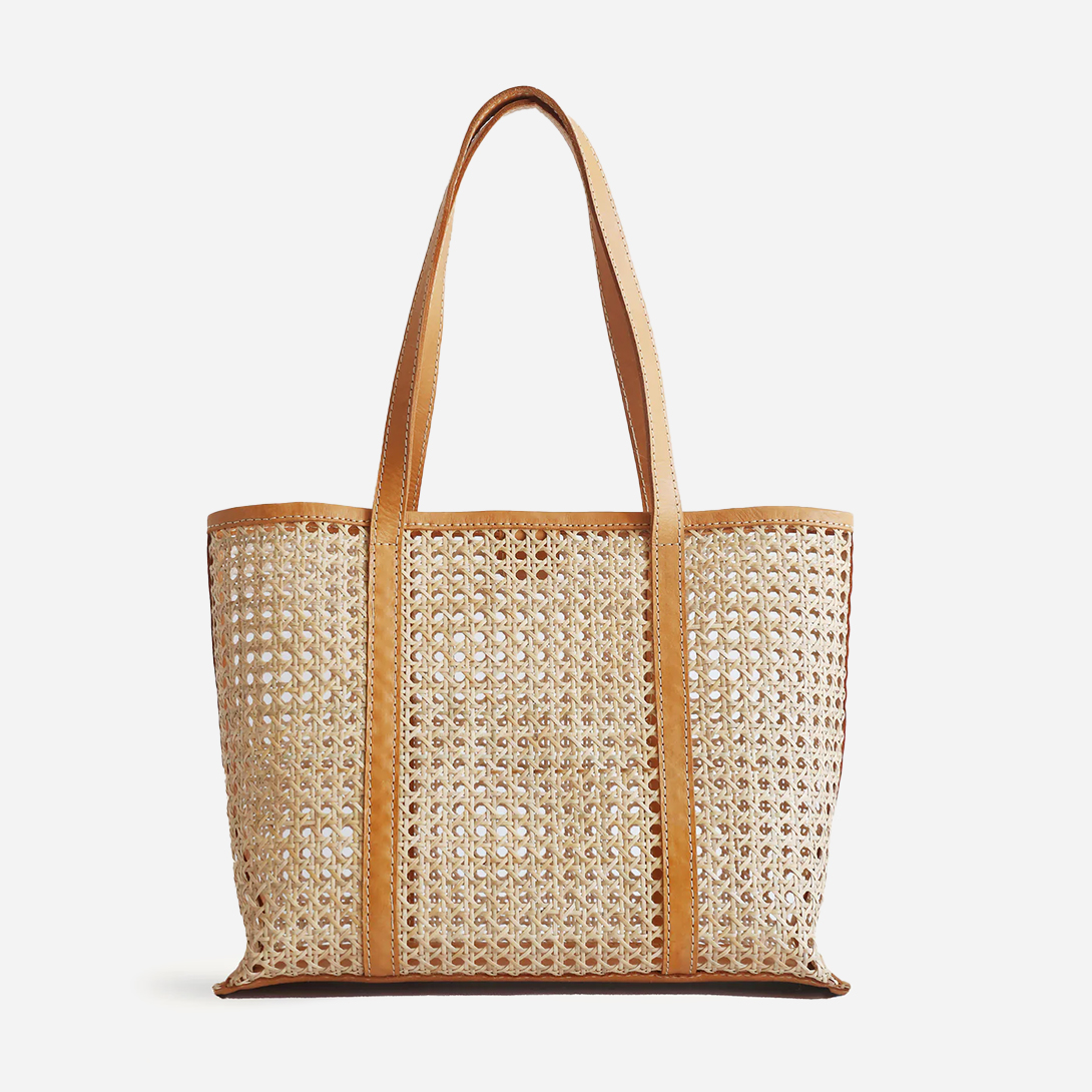 Caramel Rattan Margot Bembien Womens Tote Bag