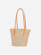 Natural Mini Bieno Woven Womens Handbag Bembien