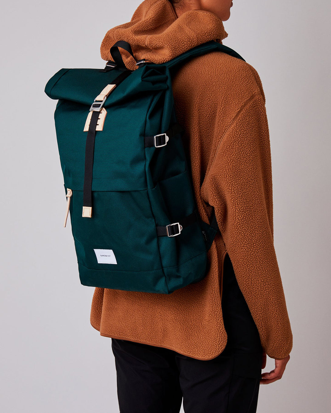 Dark Green Bernt Backpack Sandqvist