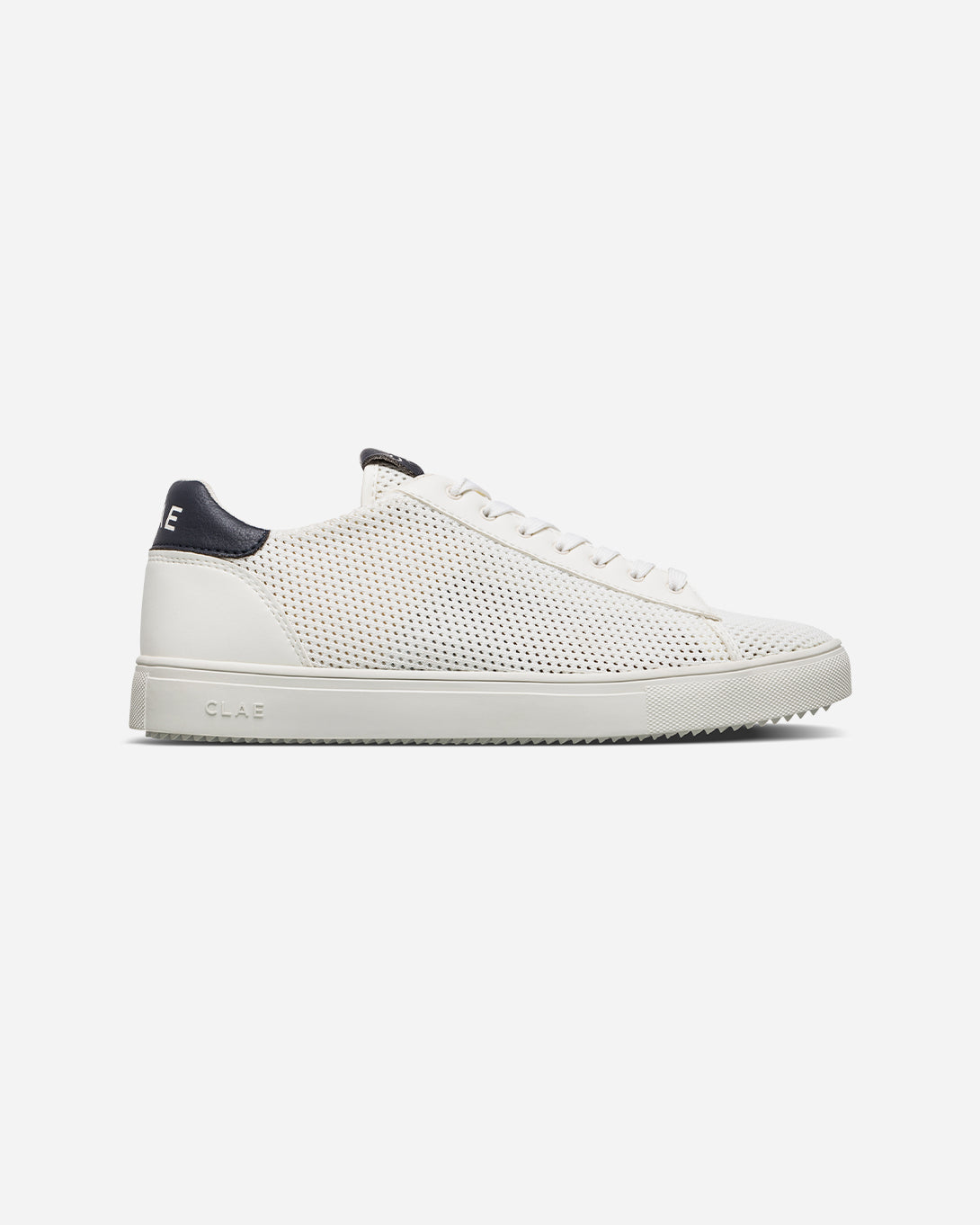 White Navy Cactus Bradley Knit Clae Sneakers Clae Footwear Los Angeles