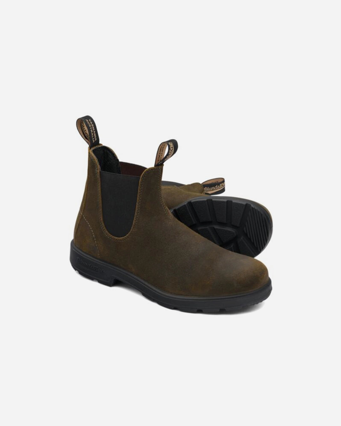 Dark Olive Men's Originals Suede Boots