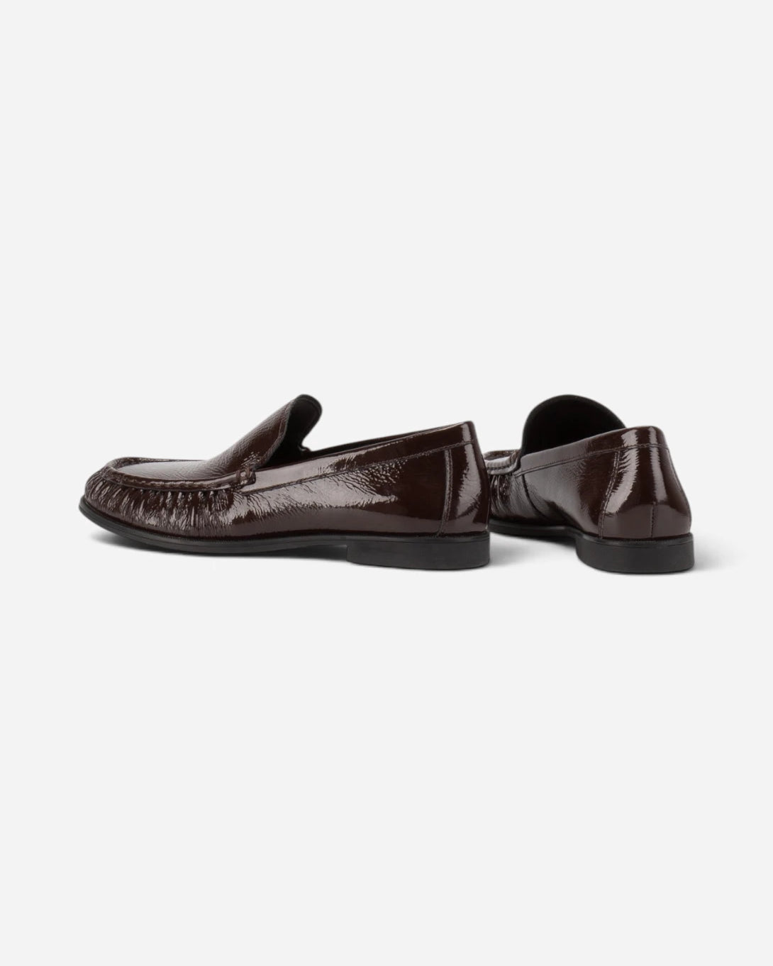 Chocolate Brandi Womens Brown Leather Vagabond Shoe