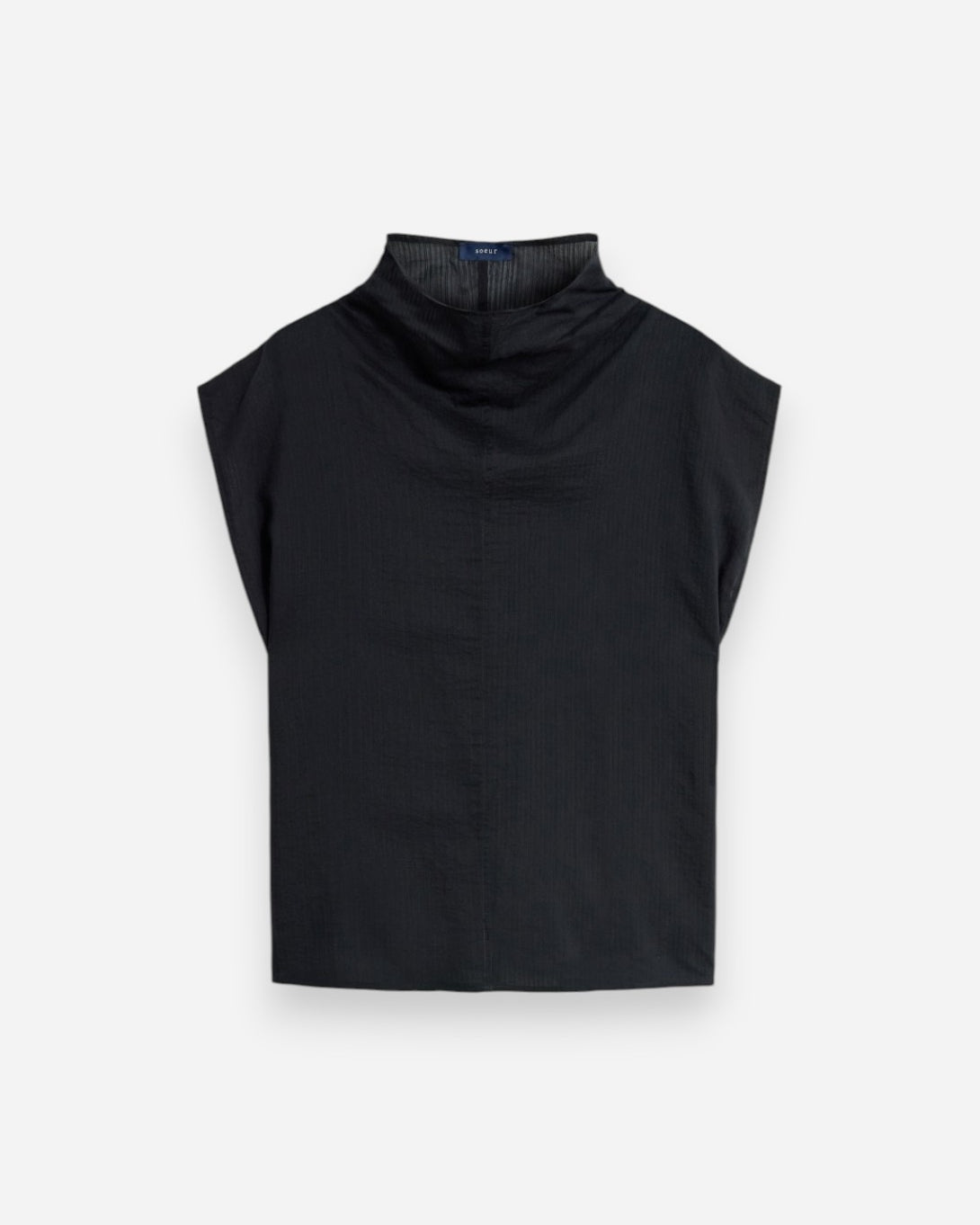 Noir Izumi Womens Sleeveless Blouse Soeur Clothing