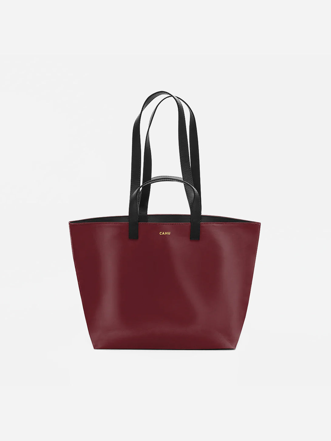 Burgundy The Pratique S Small Tote Bag Cahu