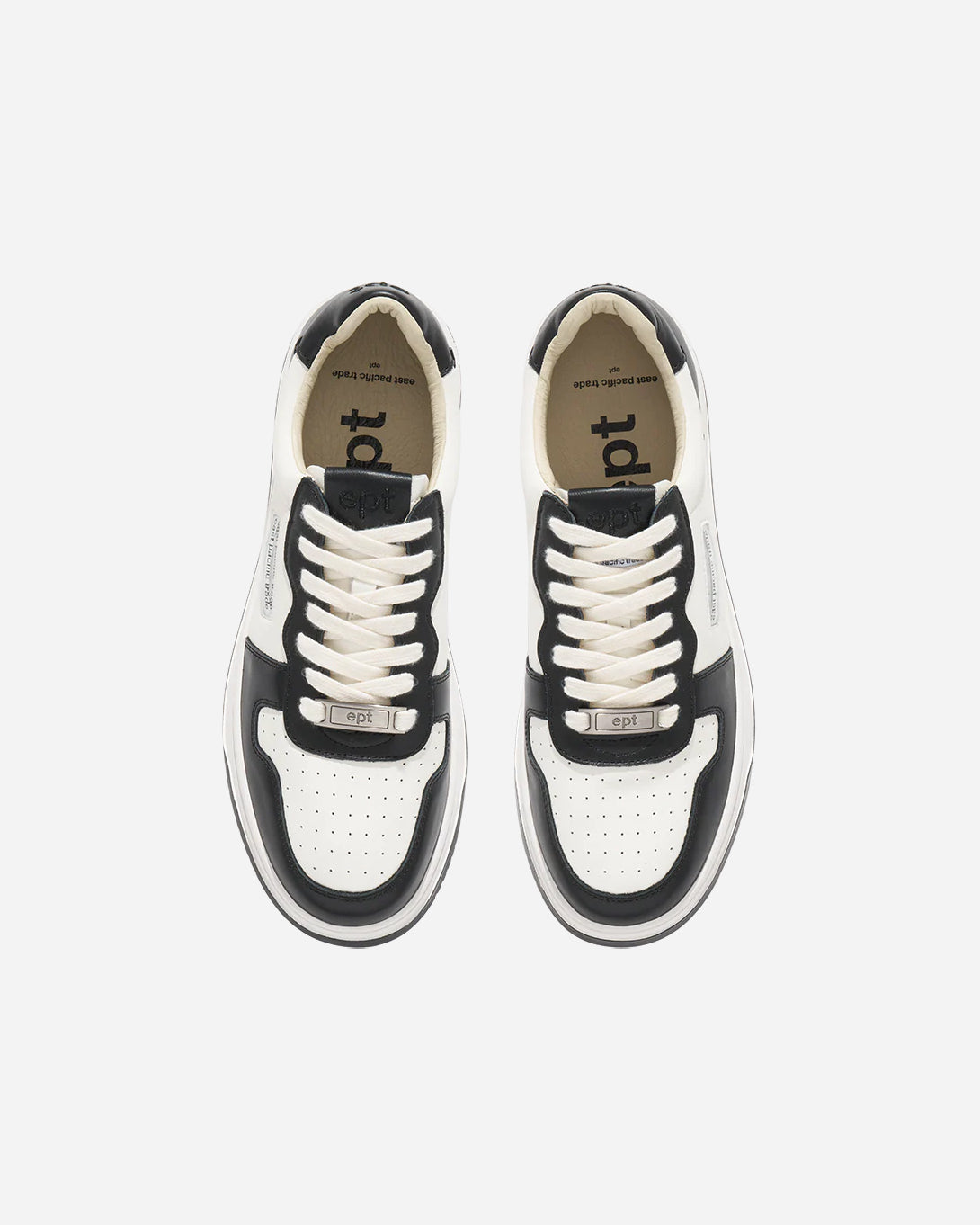 Black/White Court East Pacific Trade Shoes