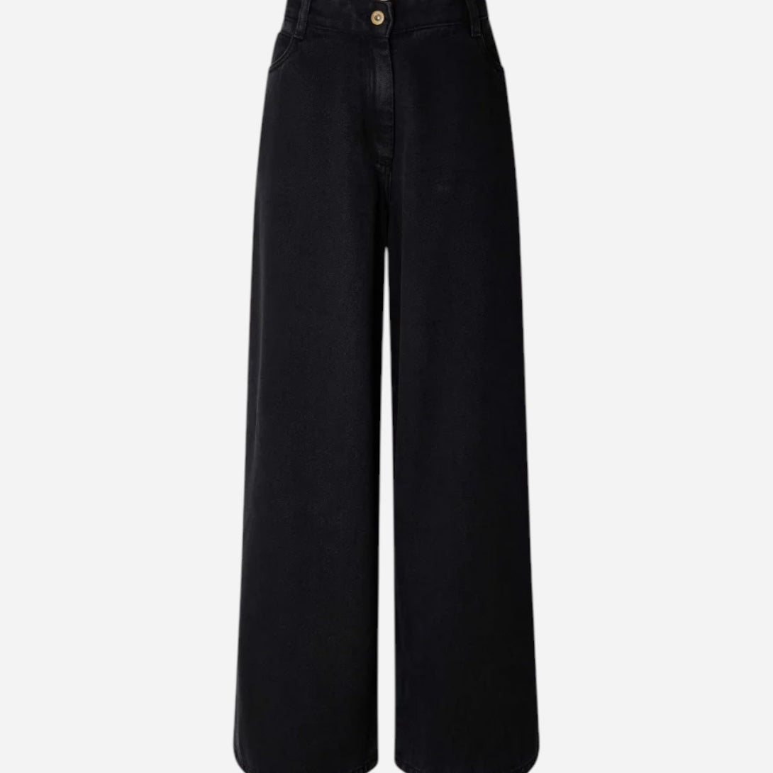 Black Dalt Womens Denim Jeans Sessun