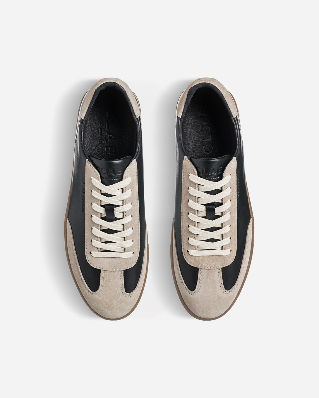 Black Cashmere Dark Gum Deane Clae Shoes Clae Footwear Los Angeles