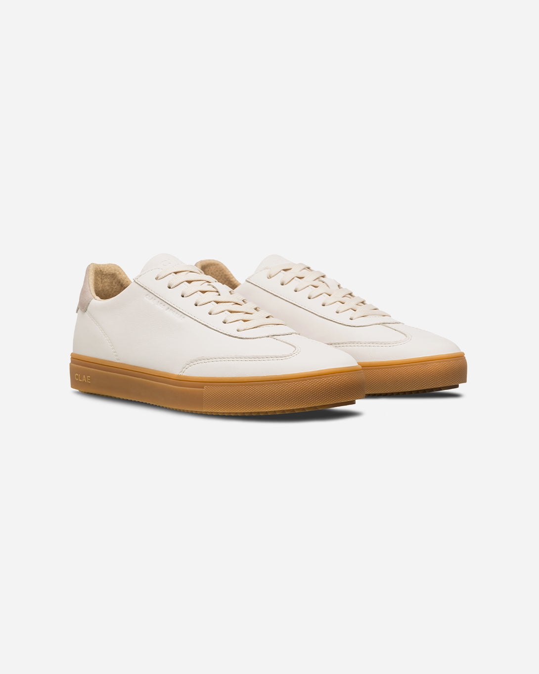 Off White Leather Cashmere Deane Clae Shoes Clae Footwear Los Angeles