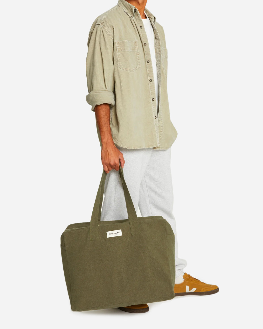 Military Green Elzevir Rivedroite Travel Duffel Bag