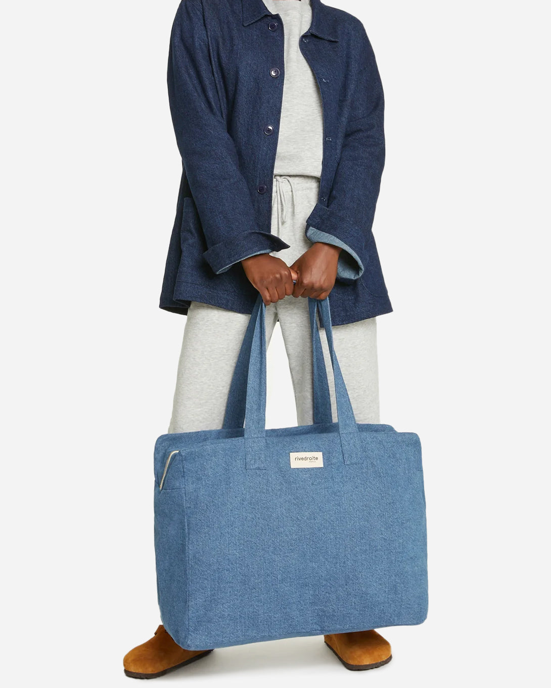 Stone Washed Elzevir Rivedroite Travel Duffel Bag