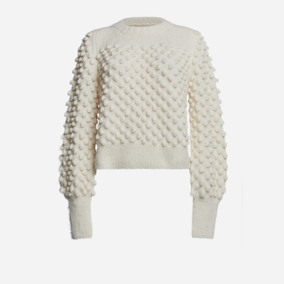 Ivory Camila Sweater Eleven Siz Womens Knit Pullover Sweater