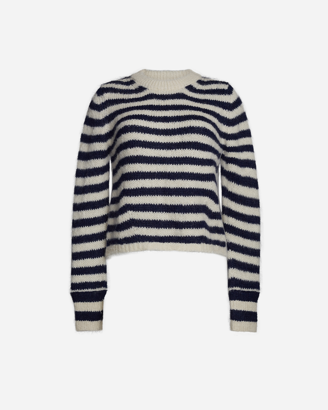 NavyWhite Ava Stripe Sweater Eleven Six Womens Sweater