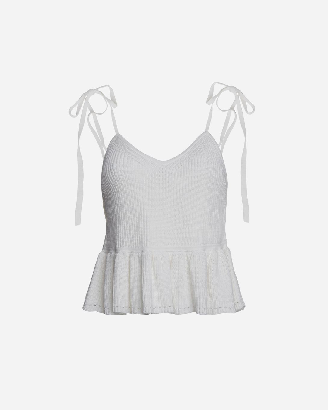White Mali Stripe Cami Womens Top Eleven Six