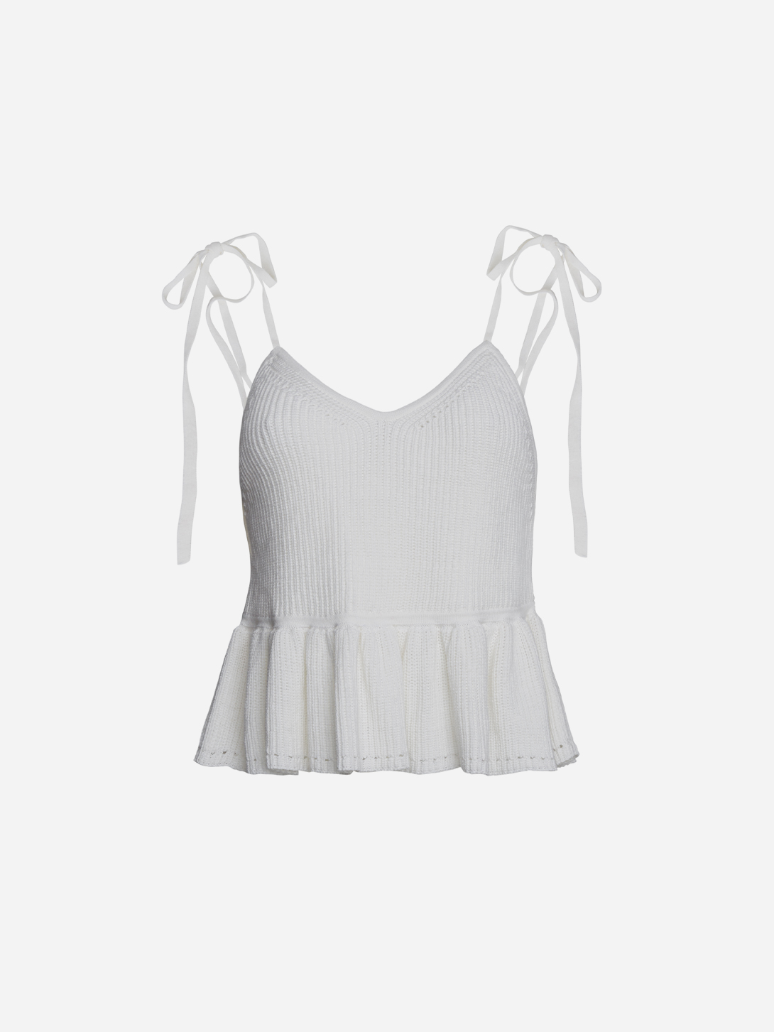 White Mali Stripe Cami Womens Top Eleven Six