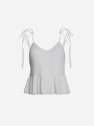 White Mali Stripe Cami Womens Top Eleven Six