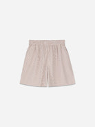Warm Beige/White Stripe Edgar Shorts Skall Studio Womens Summer Shorts