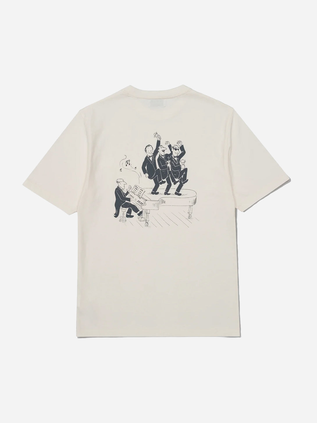 Plain Off White Keynotes T Shirt Mens Edmmond T Shirt
