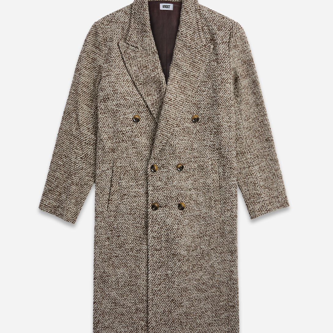 Sepia Rose Elliot Wool Overcoat Mens Krost Long Overvcoat Wool Long Coat