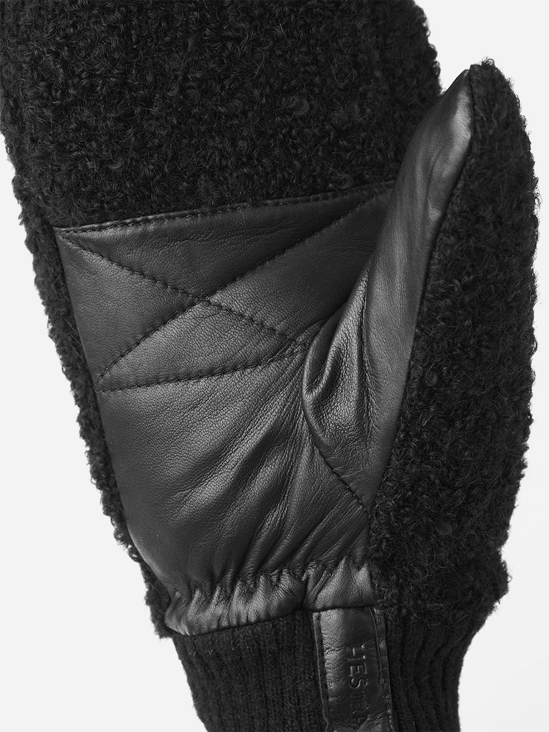 BlackBlack Emilia Hestra Mittens