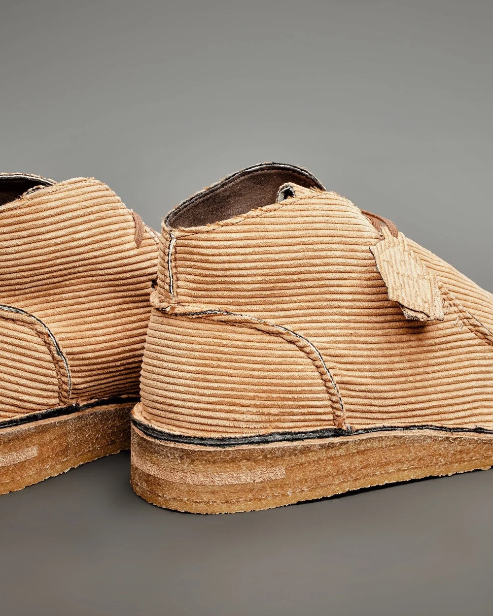 Chestnut Ewaldi Vegan Cord Oswen Vegan Shoe