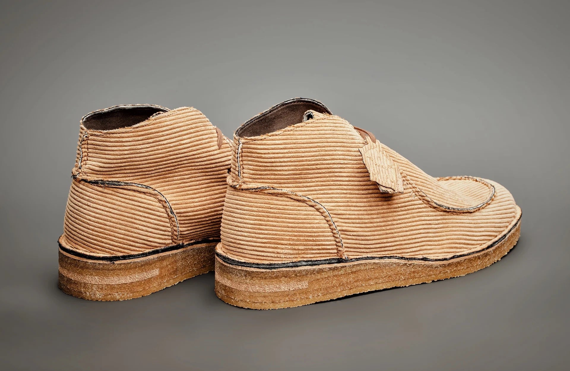 Chestnut Ewaldi Vegan Cord Oswen Vegan Shoe