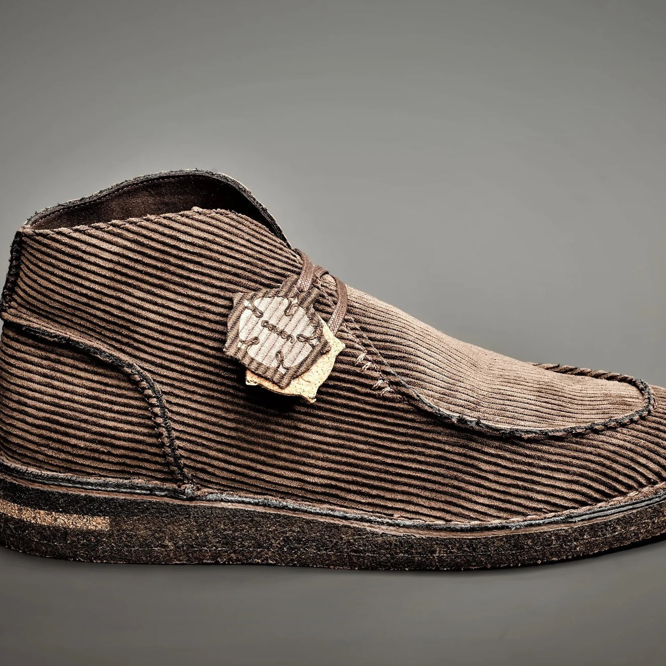 Espresso Ewaldi Vegan Cord Oswen Vegan Shoe