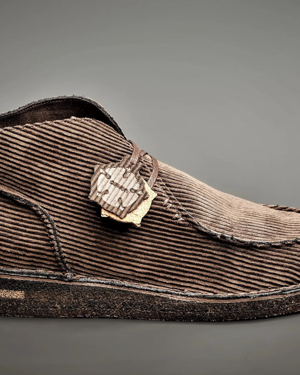 Espresso Ewaldi Vegan Cord Oswen Vegan Shoe