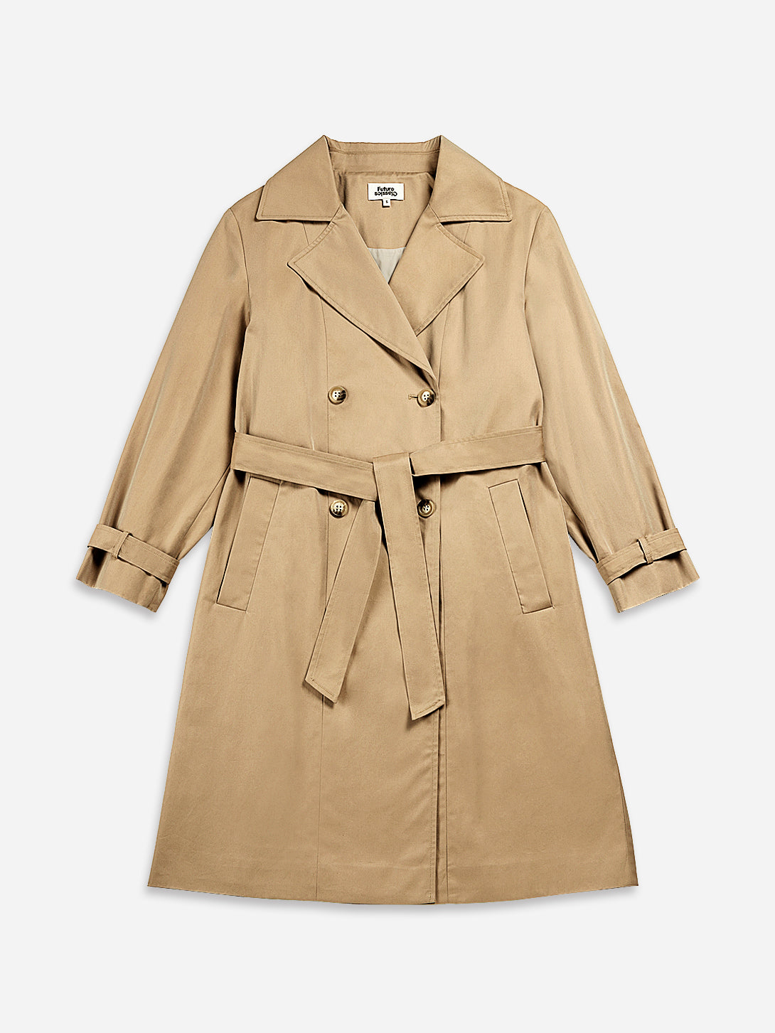 Khaki Trench Coat Future Classics Womens Outerwear