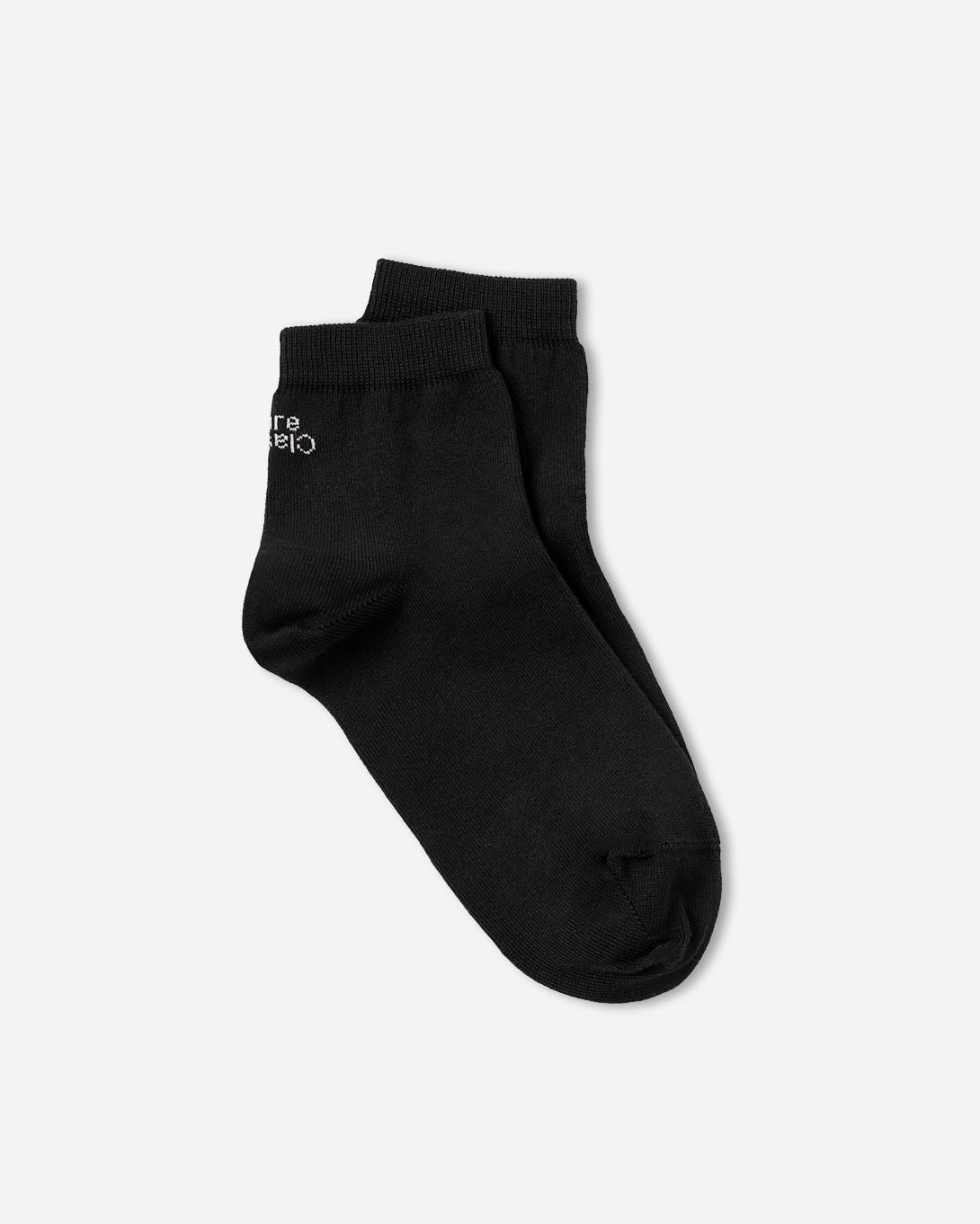 Black Quarter Socks Womens Everyday Wearable Low Sock