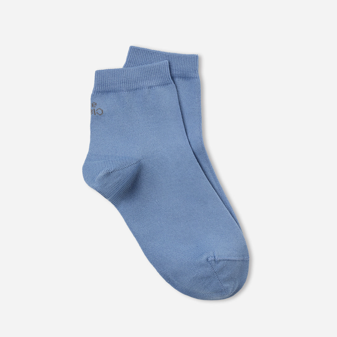 Blue Quarter Socks Womens Everyday Wearable Low Sock