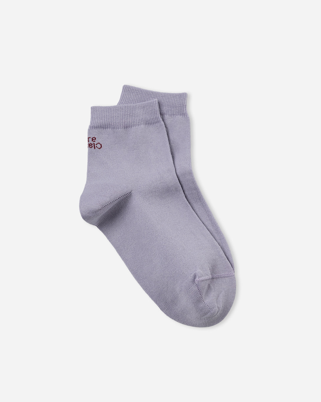 Misty Lilac Quarter Socks Womens Everyday Wearable Low Sock