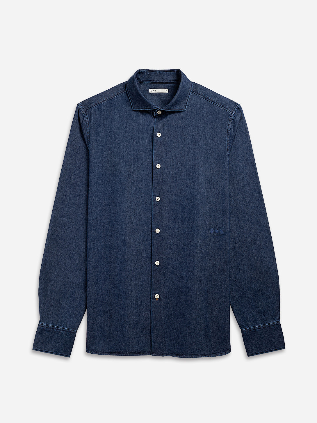 Indigo Arthur Denim Mens Button Up Shirt
