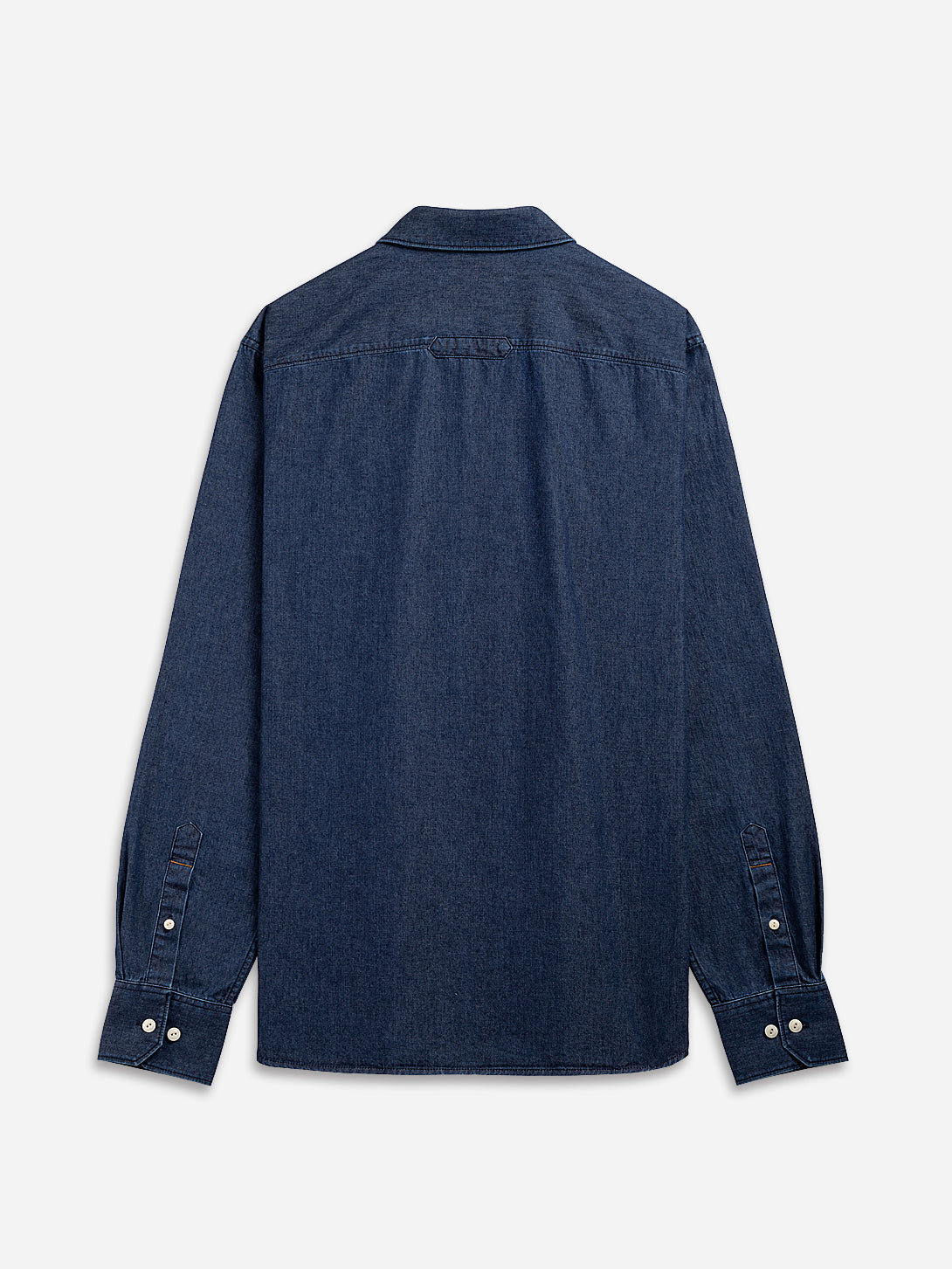 Indigo Arthur Denim Mens Button Up Shirt
