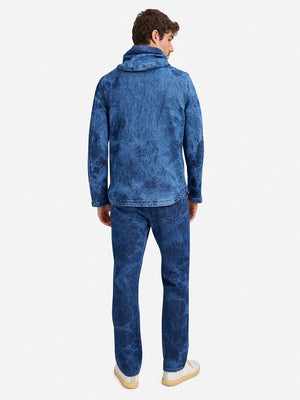 MID Tie Wash Indigo Scout Men's Tie Dye O.N.S Jacket