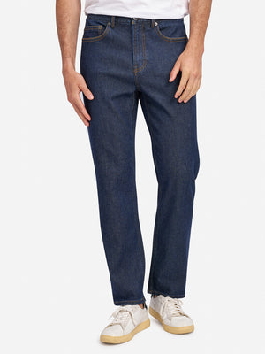 DK Indigo Missions Denim Straight Leg Mens Jean Pants