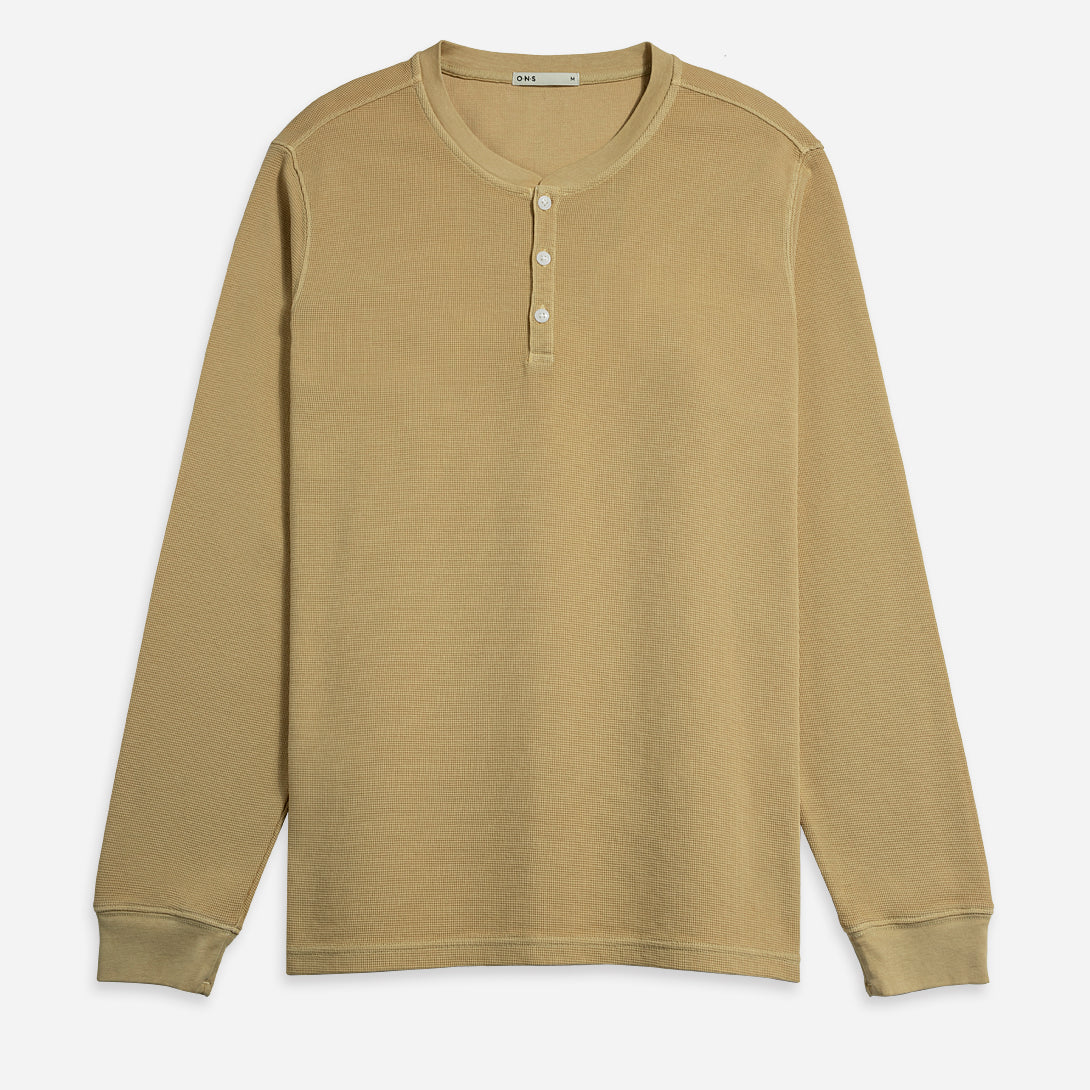 Lark Court Henley L/S Tee O.N.S Men's Long Sleeve