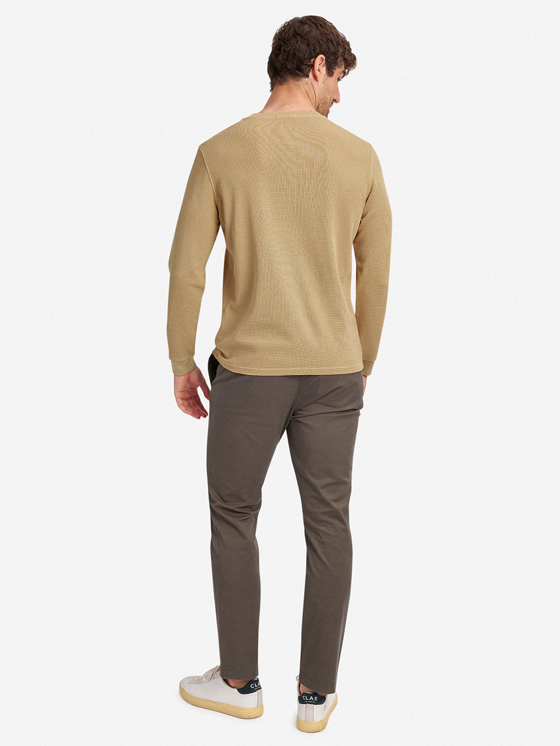 Lark Court Henley L/S Tee O.N.S Men's Long Sleeve