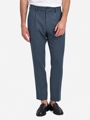 Marine Navy Niles Twill Mens Trouser Pants