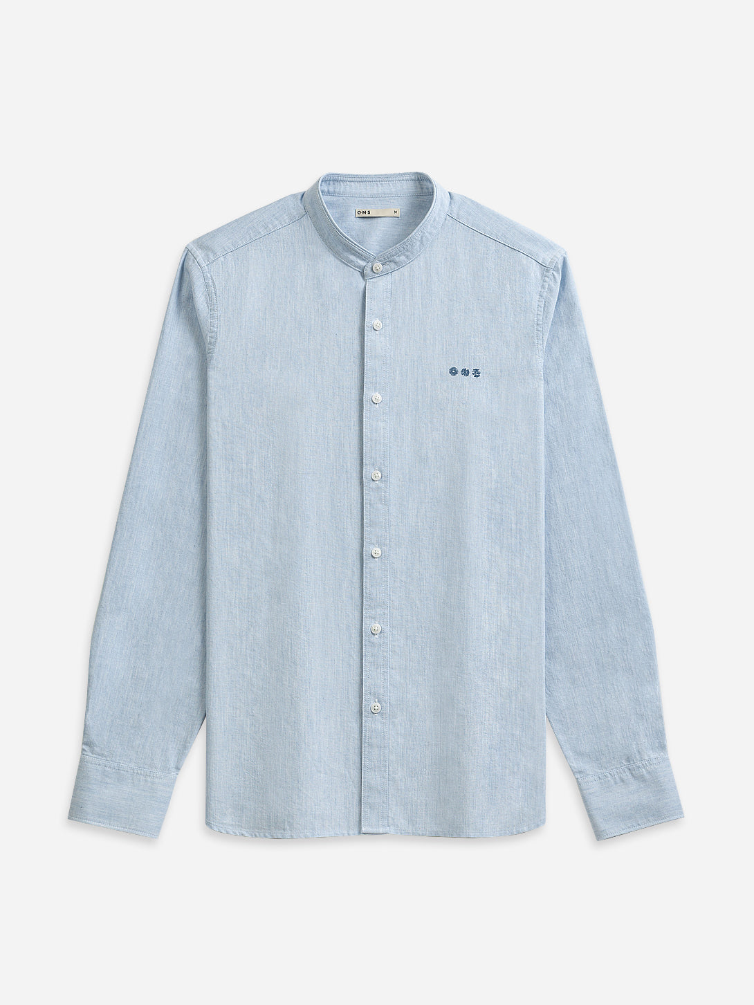 Lt Blue Heather Aleks Heather Oxford Shirt Men's O.N.S Button Up