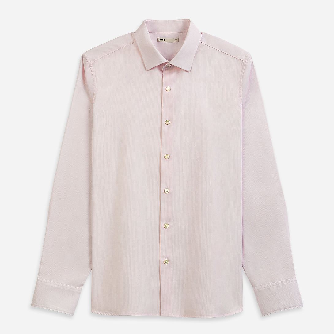 Pink/White Stripe Adrian Stripe Men's O.N.S Button Up Shirt