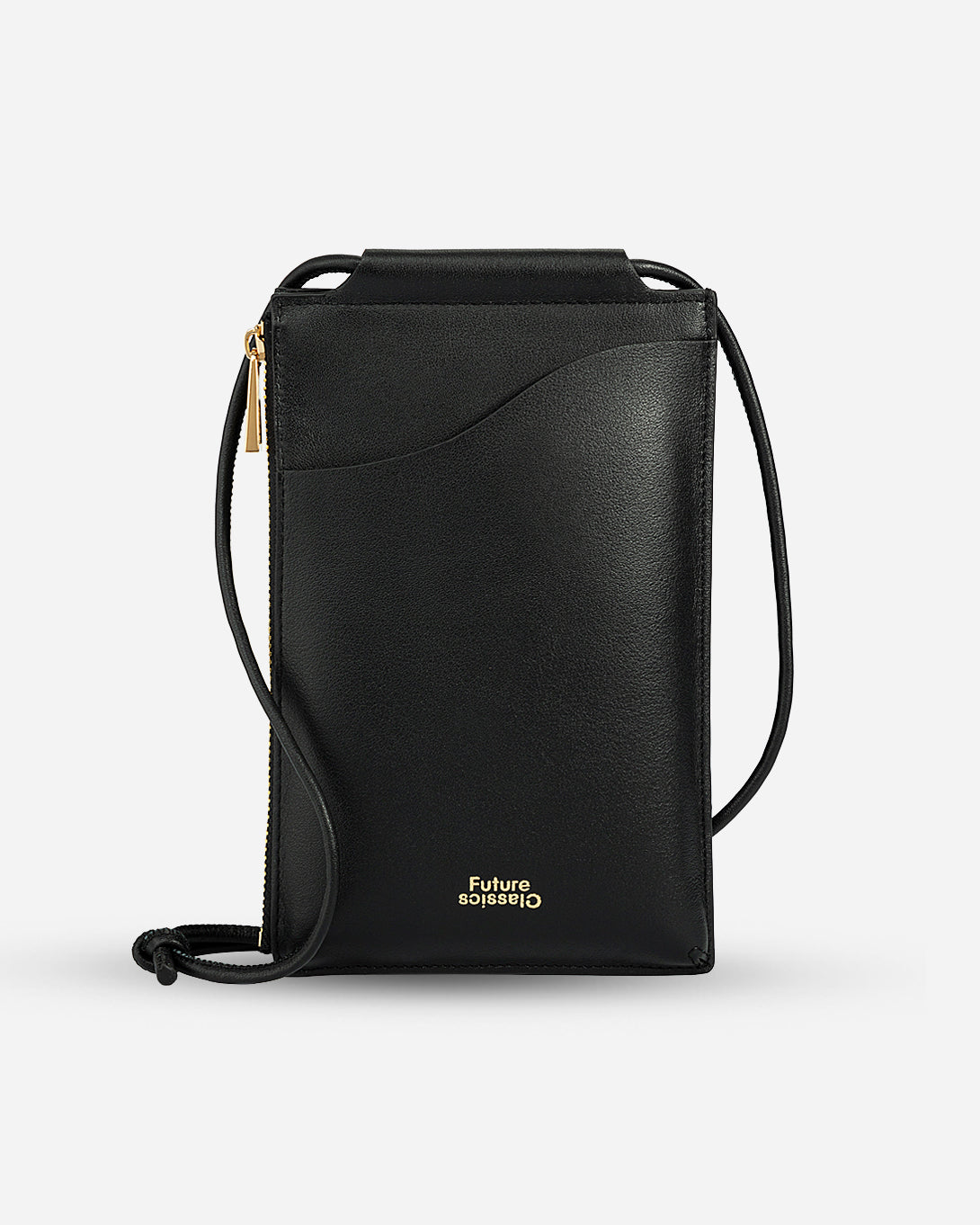 Black Pocket Crossbody Bag Womens Leather Bag Womens Crossbody Bag Genuine Leather Bag Womens Small Leather Product