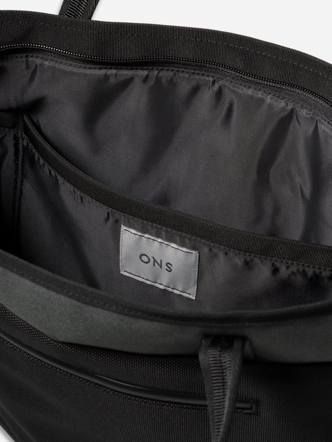 Charcoal x Black All-Things Tote Large Tote Bag Beach Bag