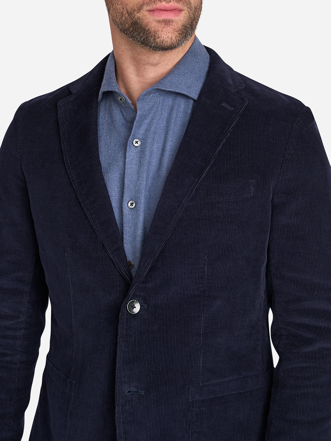 Navy Perry Corduroy Blazer Mens Casual Blazer Mens Corduroy Mens Outerwear Corduroy Jacket