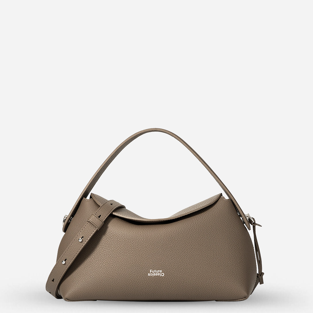 Cedar Medium Cradle Shoulder Leather Cradle Shoulder Bag Medium Accessories Bag BrownLeather Womens Bag