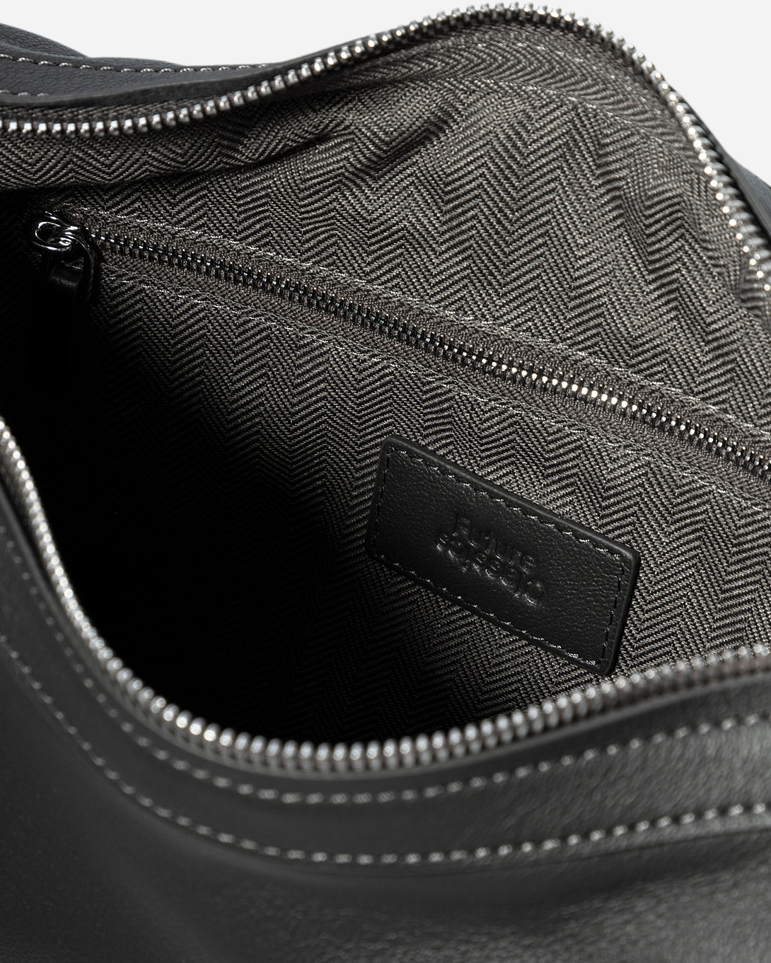 Moonless Night Medium Dumpling Crossbody Womens Curve Shaped Crossbody Shoulder Bag Medium Leather Accessories Bag