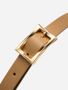 Lark Pocket Belt Womens Leather Belt With Attached Wallet Pocket Wallet