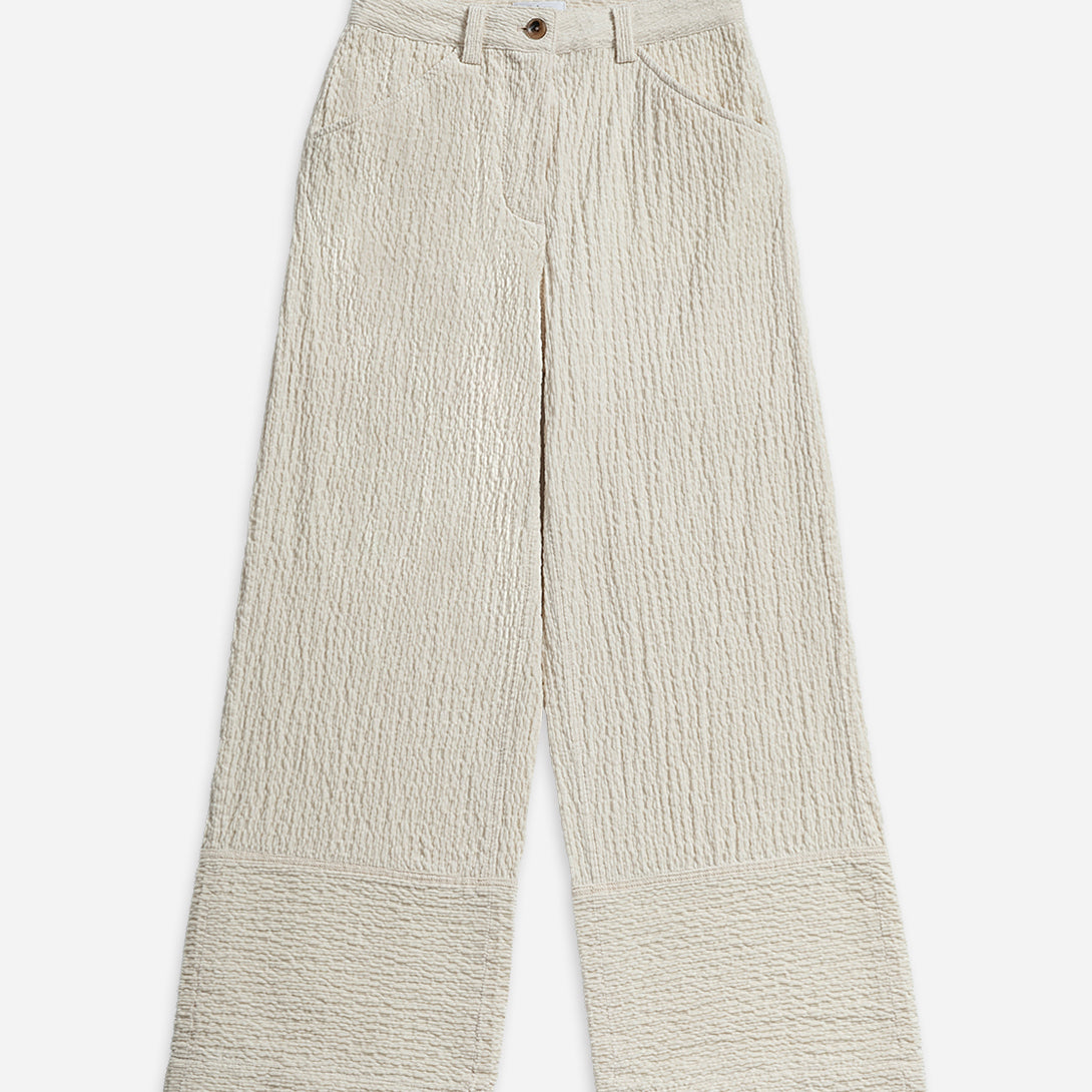 Seedpearl Corduroy Trousers Corduroy Womens Wide Leg Trousers Two Tone Pants Textured Womens Pants