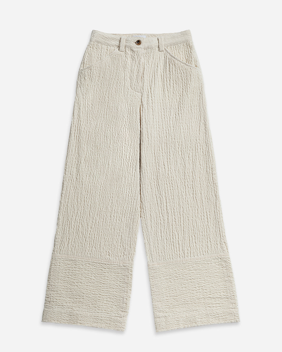Seedpearl Corduroy Trousers Corduroy Womens Wide Leg Trousers Two Tone Pants Textured Womens Pants